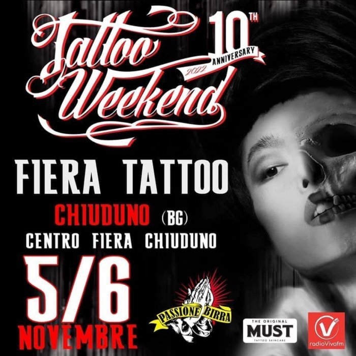 10th Chiuduno Tattoo Weekend 10th Chiuduno Tattoo Weekend