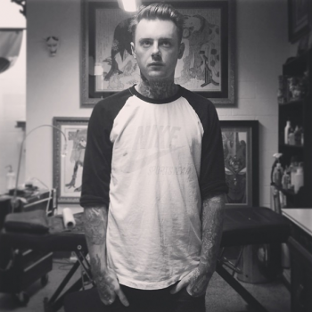 Tattoo artist Matty D Mooney