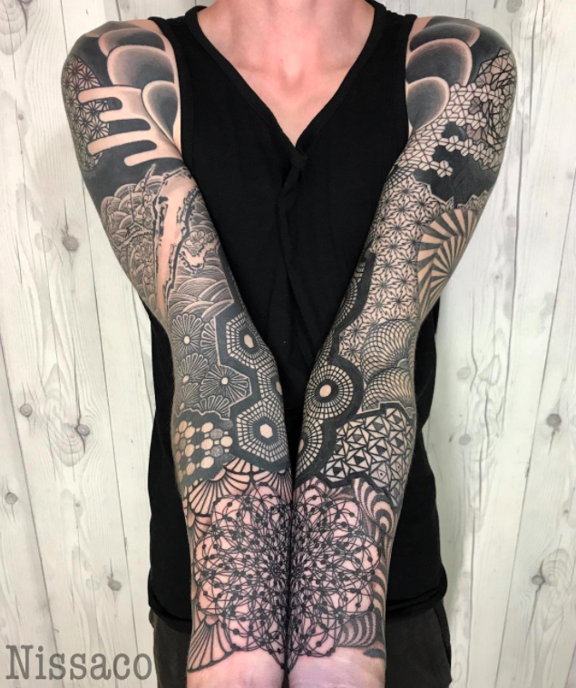 Ornamental Tattoo by Nissaco