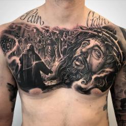 Tattoo artist Ezequiel Samuraii