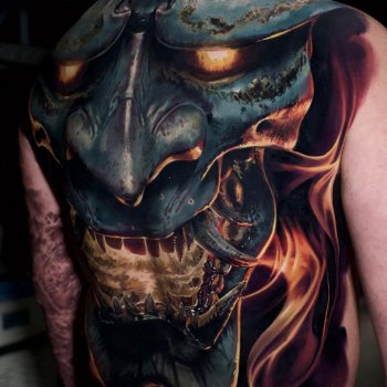 Tattoo artist Alex Zakharov
