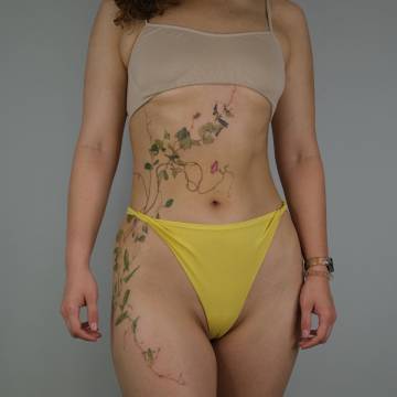 Megan Fox mocks social media troll after they mistook her pelvic tattoo for  unshaven bikini line | Daily Mail Online