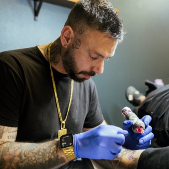 Tattoo artist Diego Conci