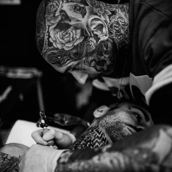 Tattoo artist Daniele Lo Scritto