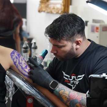 Tattoo artist Pedro Lopes