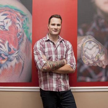 Tattoo artist Dan Pemble