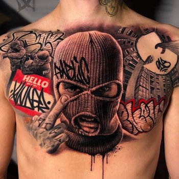 Tattoo artist Nikolay 9 IGL