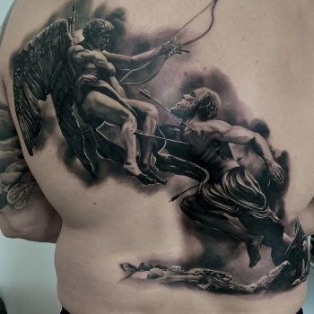 Tattoo artist Ivan Marić