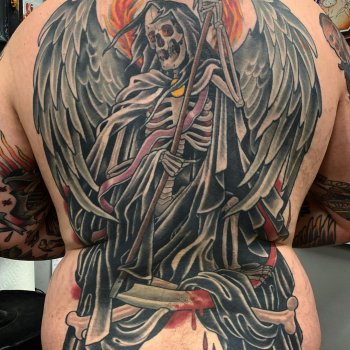 Tattoo artist Josh Autrey