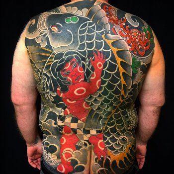 Tattoo artist David Noellert