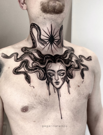 Tattoo Idea #75071 Tattoo Artist Aleksandra Gagarina