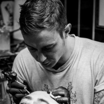 Tattoo artist Matthew James