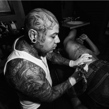 Tattoo artist Brian Gonzales