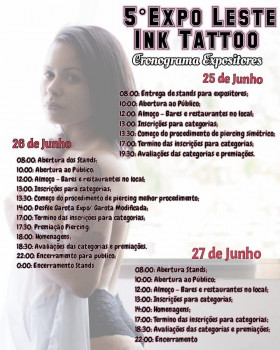 5° Expo Leste Ink Tattoo
