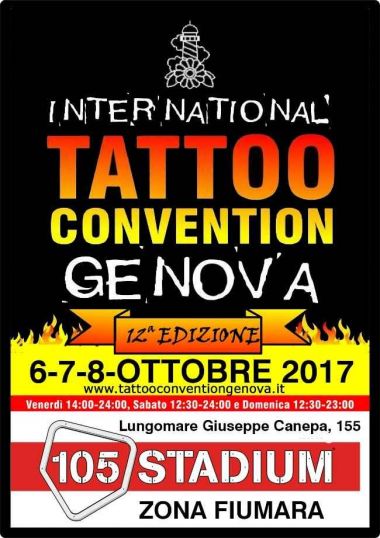 12 Genova Tattoo Convention | 06 – 08 October 2017