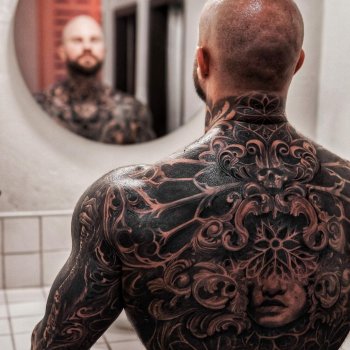 Tattoo model Paul Steiger 