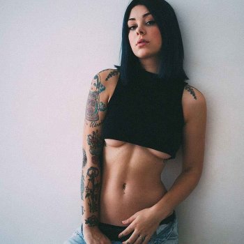 Tattoo model Анастасия Ty