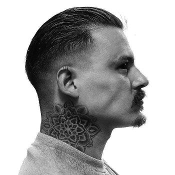 Tattoo artist Kurt Staudinger