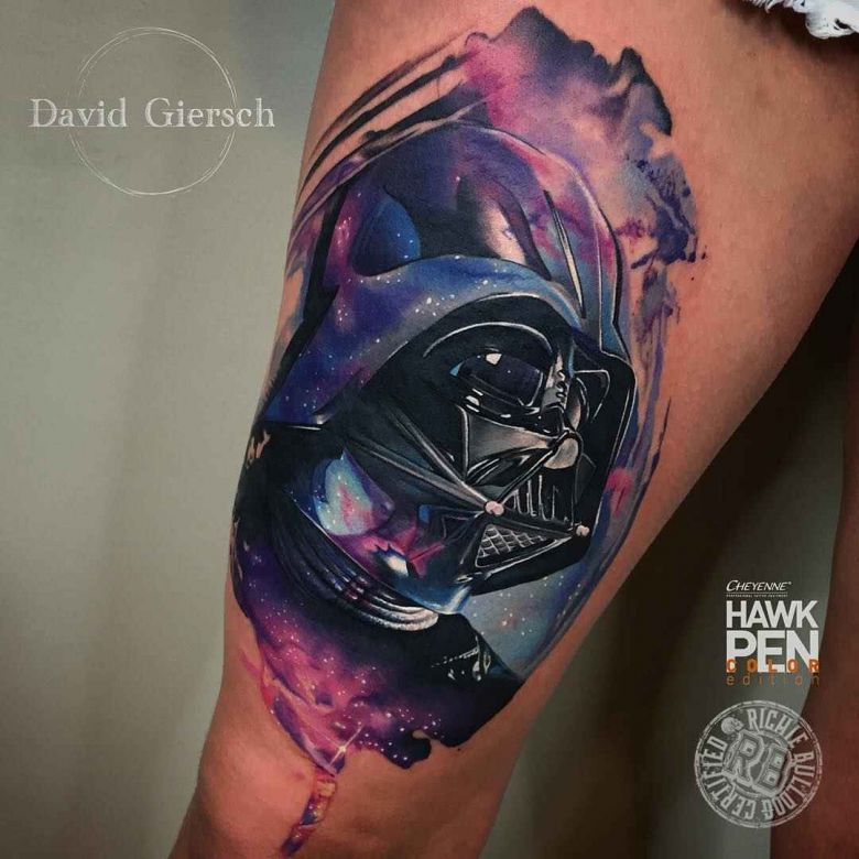 Tattoo artist David Giersch color realistic tattoo | Berlin, Germany