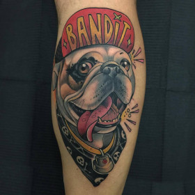Tattoo artist Guindero