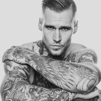 Tattoo model Marshall Perrin