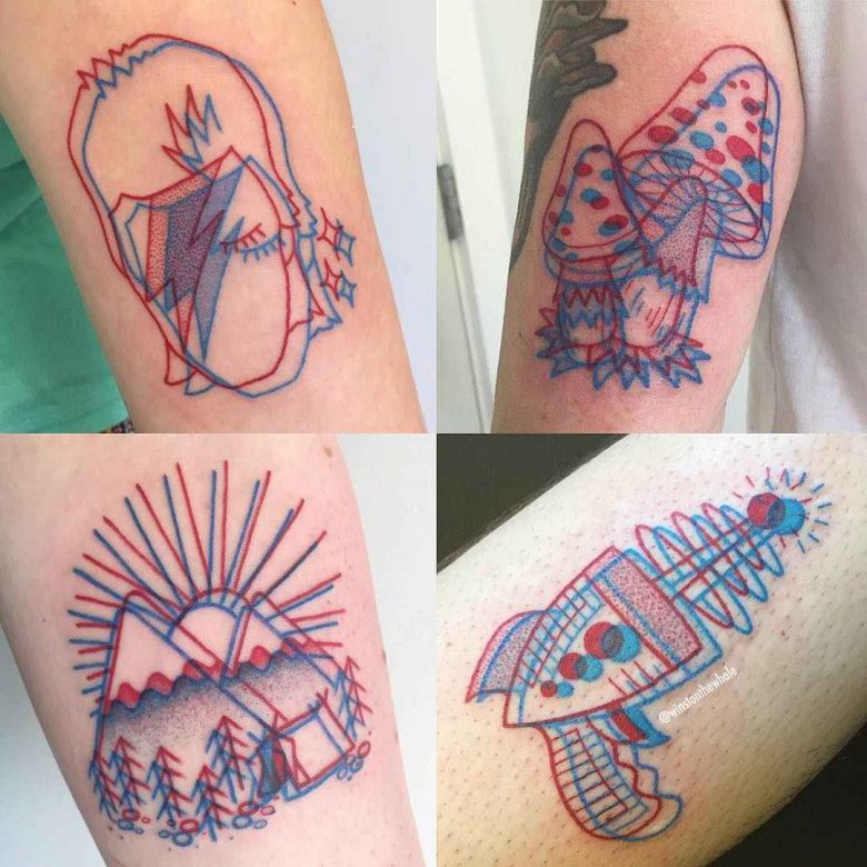 Tattoo artist Winston Whale 3D tattoos
