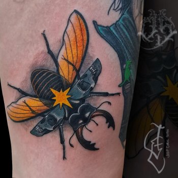 Tattoo artist Josip Coric