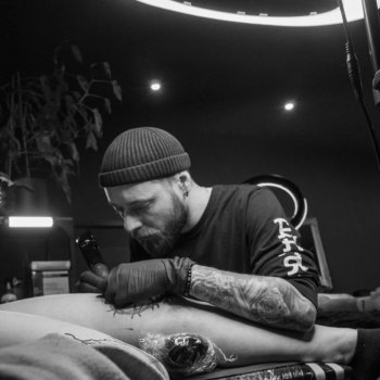 Tattoo artist Ivan Zakharau
