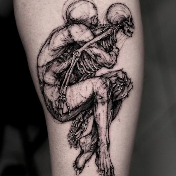 Tattoo artist BK