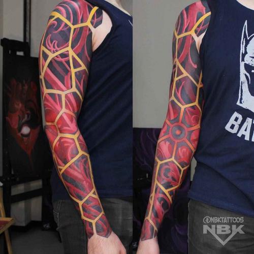 Kerry Eurodyne Sleeve Tattoos For V  Cyberpunk 2077 Mod
