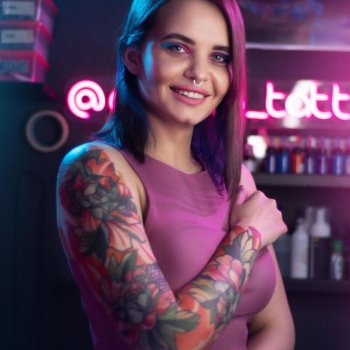 Tattoo artist Алёна Неволина
