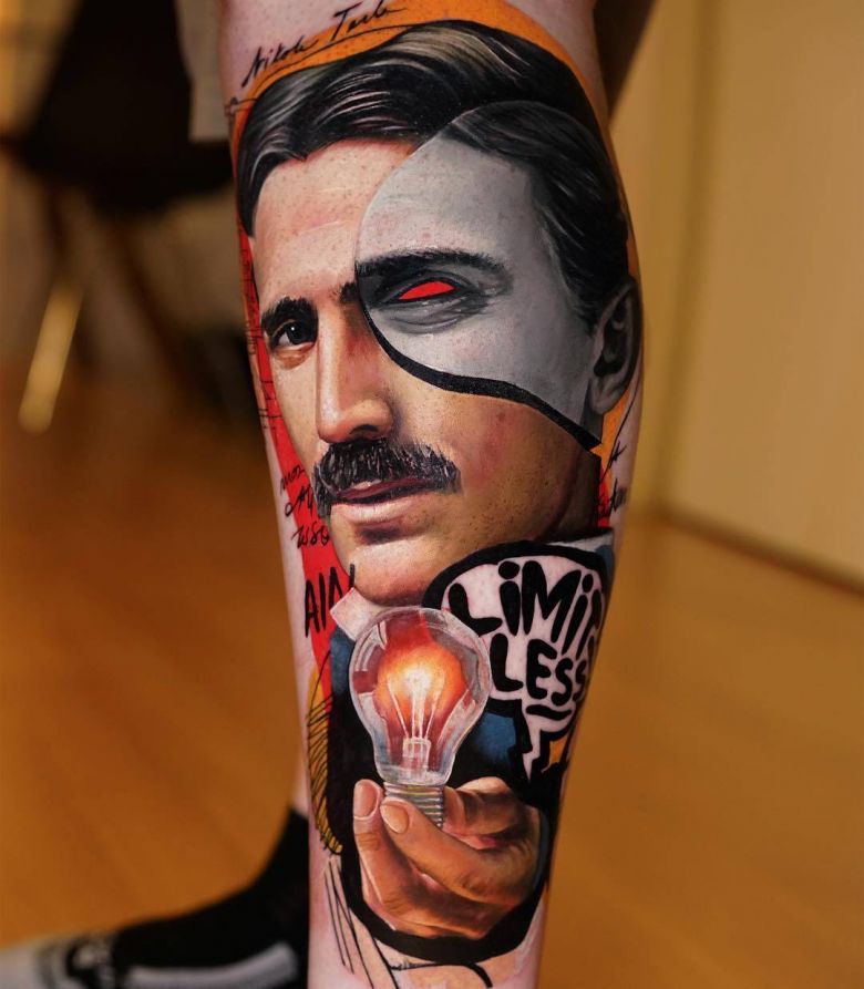 Dave Paulo's incredible transformation of realism tattoo