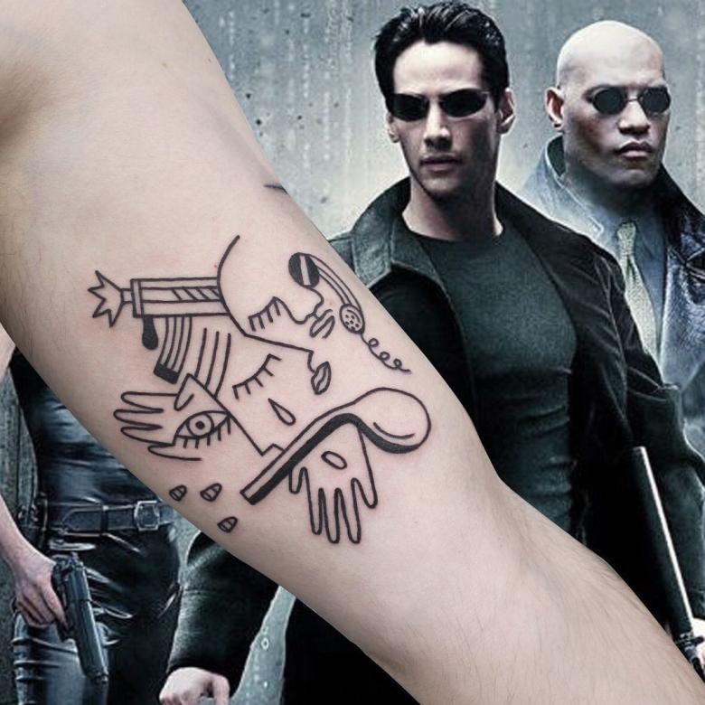 Matrix tattoo ideas