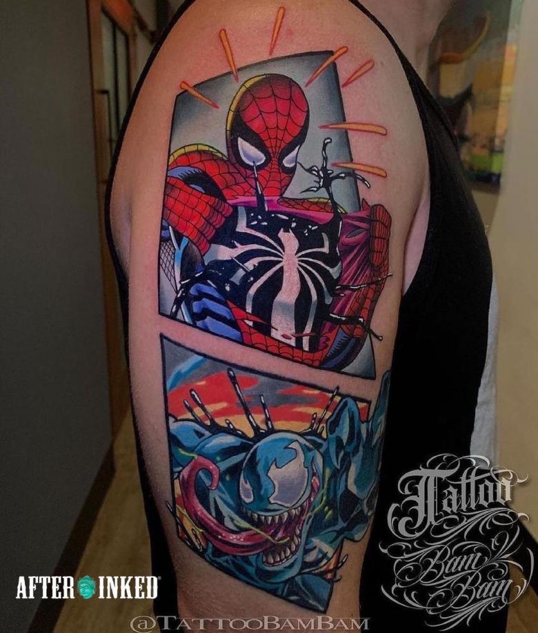 Latest Spiderman Tattoos | Find Spiderman Tattoos