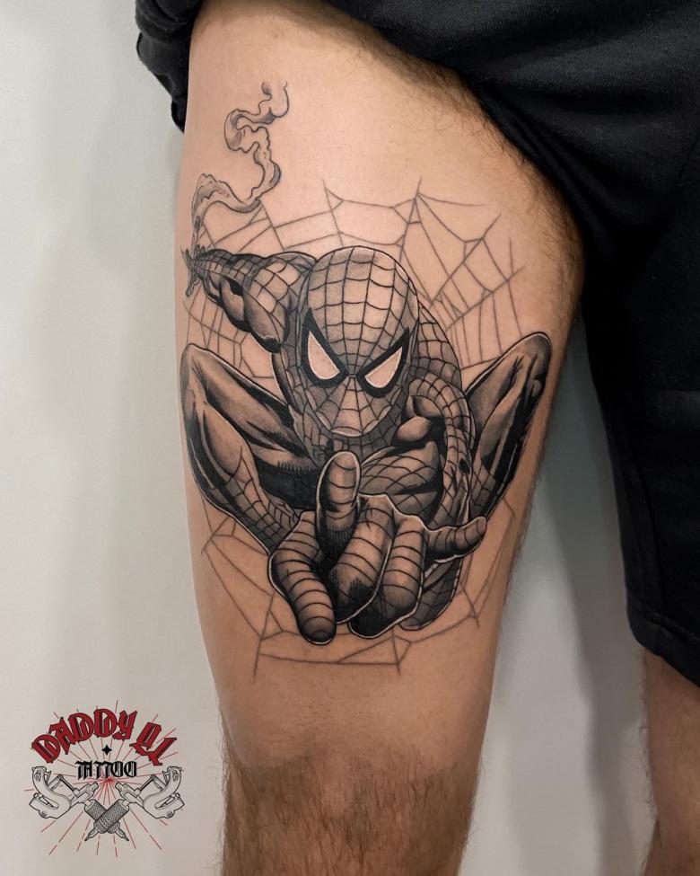Spiderman tattoo by Serena Caponera  Photo 20092