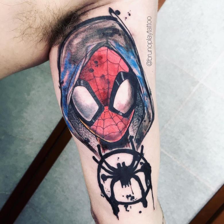 Tattoo Marvel Spiderman - Martha's Cottage