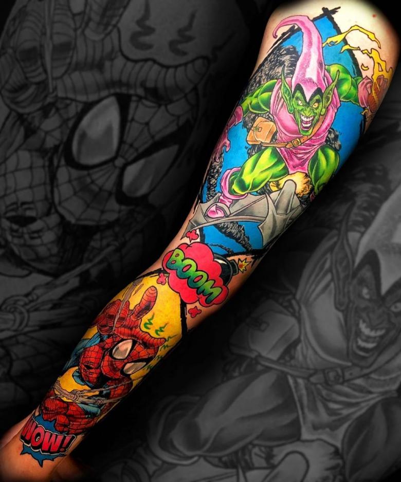 spiderman sleeve tattooTikTok Search