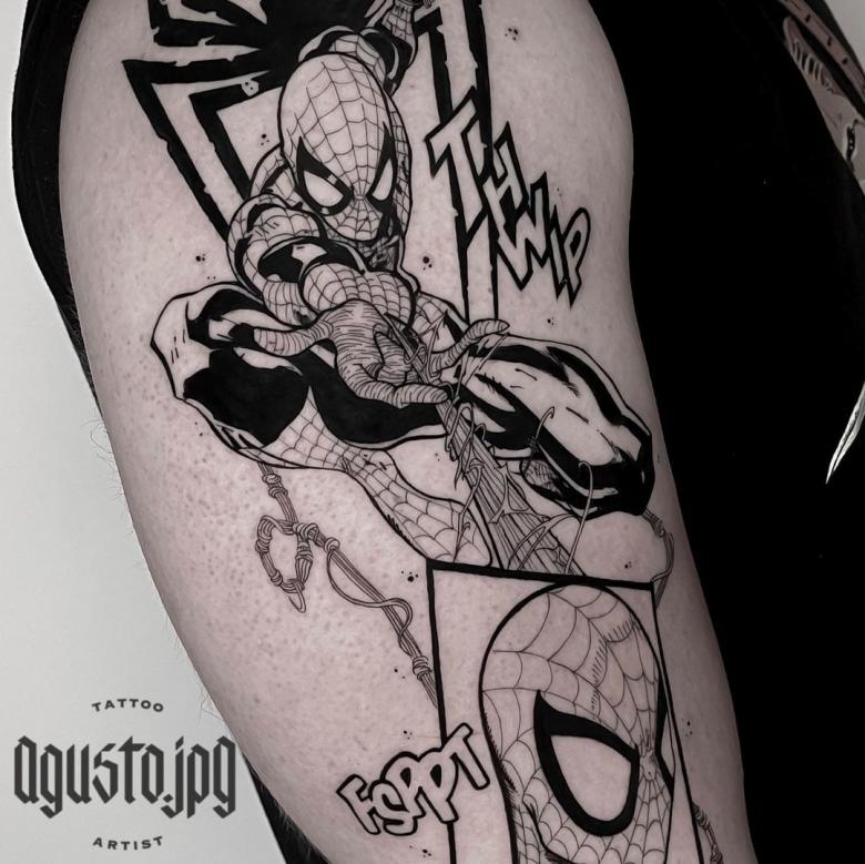 Minimalist spiderman tattoo  Click to view on Kofi  Kofi  Where  creators get support from fans through donations memberships shop sales  and more The original Buy Me a Coffee Page