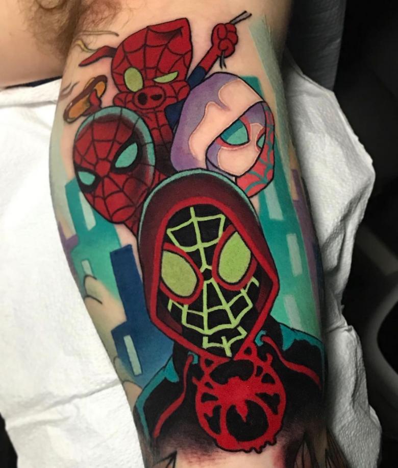 Flow Tattoo - Os melhores Tatuadores – The Amazing Spiderman