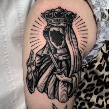 Tattoo artist Cedric Maquin 