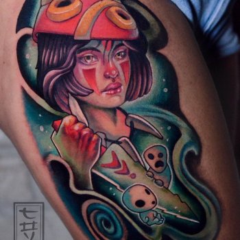 Tattoo artist Coy Barrientos