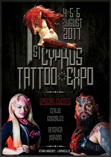 Cyprus Tattoo Expo | 04 – 06 August 2017