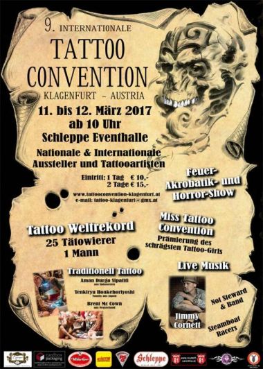 Tattoo Convention Klagenfurt | 10 - 11 March 2018