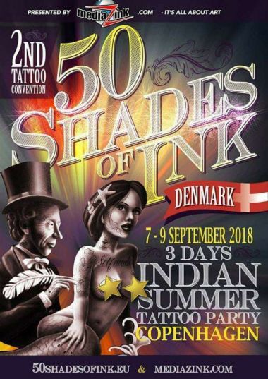 50 Shades Of Ink Copenhagen | 07 - 09 September 2018