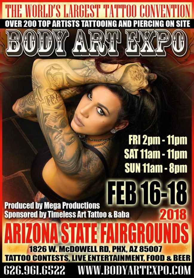 Body Art Expo Phoenix Show