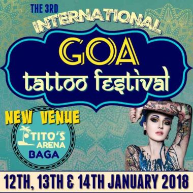 3rd Goa Tattoo Festival | 12 - 14 January 2018