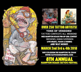 8th Hampton Roads Tattoo Arts Festival