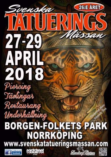 Svenska Tatuerings Massan | 27 - 29 April 2018