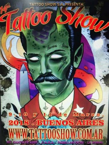 14th Tattoo Show Buenos Aires | 09 - 11 March 2018