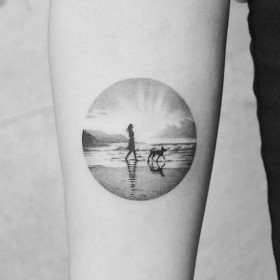 Traveler's portals in tattoos Amanda Piejak